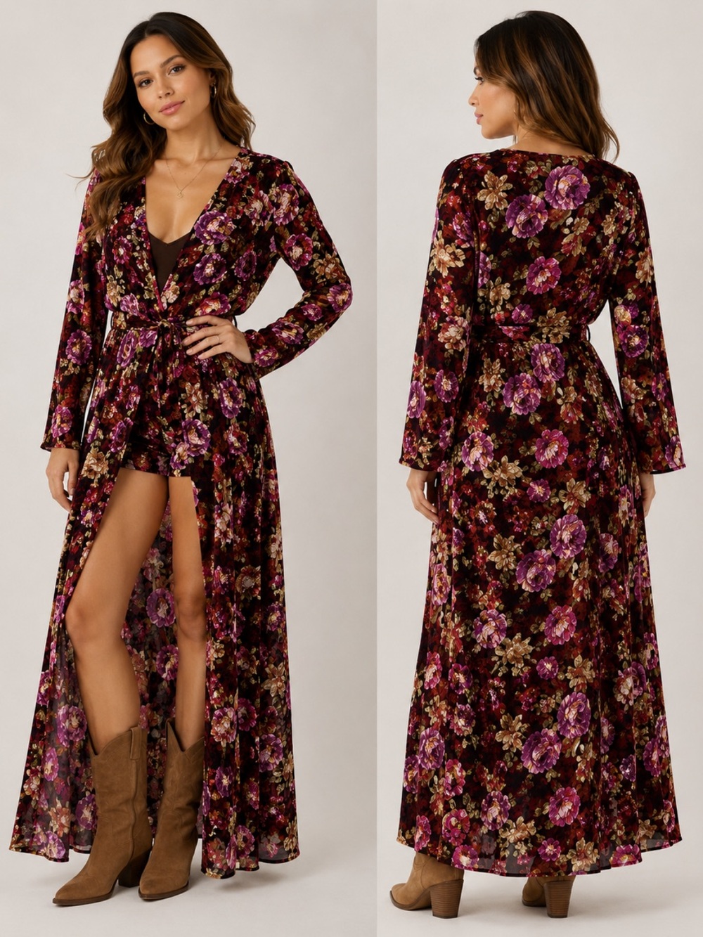 🎉5 for $45🎉 Xtaren dress maxi long size L